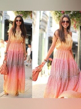 Cynthia Steffe • Silk Maxi Dress